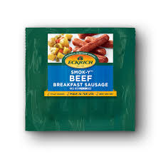 beef breakfast smoked sausage links