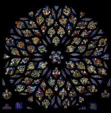 Rose Of The Sainte Chapelle In Paris
