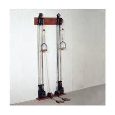 Be sure to substitute what you have around the house! Diy Home Gym Pulley System