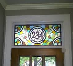 Stained Glass Transom Window Am 23