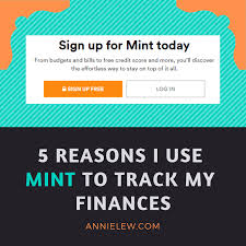5 Reasons I Use Mint To Track Finances Life By Annie Lew