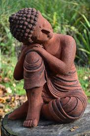 Thinking Buddha Statue Garden Ornament