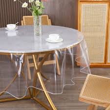 2mm pvc clear table protector film mat