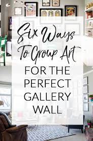 How To Group Art For A Gallery Wall