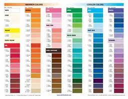 Satin Ice Icing Food Coloring Chart