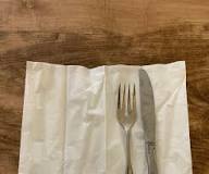 how-do-you-wrap-silverware-in-a-napkin-buffet