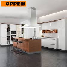 Hot sale modern modular kitchen cabinets. China Oppein Fitted Kitchens Ready To Assemble Display Kitchen Cabinets For Sale China High Gloss Kitchen Cabinet Modern Kitchen Cabinet