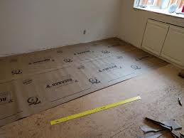 how to install hardwood floor over