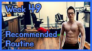 week 49 calisthenics beginner