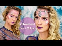 mermaid hair makeup halloween
