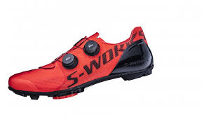 Specialized S Works Recon Mtb Shoes Size 39 0 Rocket Red