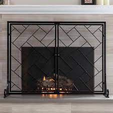 12 Best Freestanding Fireplace Screens