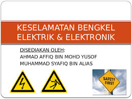 Mengaplikasikan peraturan keselamatan bengkel semasa amali. Ppt K1 Pengenalan Elektrik Aini Hazirah Aziz Academia Edu