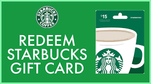 how to redeem starbucks gift cards