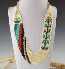 rena charles beaded navajo necklace