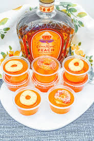 crown peach jello shots only 4