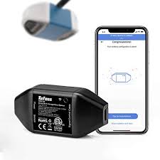 Refoss Smart Wi Fi Garage Door Opener No Hub Needed App Control Compatible With Alexa Google Assistant Black