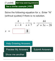 situation equation example