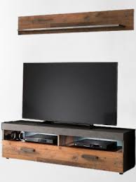 Indy Tv Media Storage Cabinet With Wall