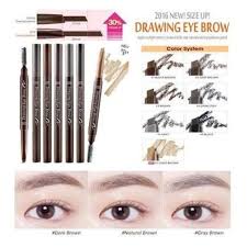 I have had a brow powder set and an eyebrow pencil but i still wanna discover some good products that will work good on me and i decided to try this automatic eyebrow pencil. Etude House Drawing Eye Brow Pencil Drawing Eyebrow