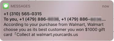 Maybe you would like to learn more about one of these? Walmart Gift Card Text Message Scam