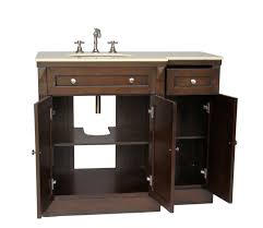 This difference is about 3 inches in height (31.125 for standard height vanities and 34.5 for tall height vanities). Adelina 42 Inch Traditional Bathroom Vanity Fully Assembled Cream Color Marble Counter Top