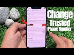 remove trusted phone number