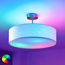 Lindby Smart Led Ceiling Lamp Alwine