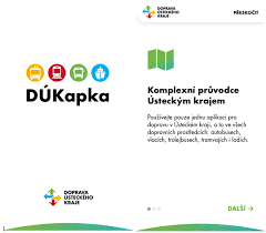 Doprava Ústeckého kraje spustila pro veřejnost mobilní aplikaci DÚKapka:  Ústecký kraj