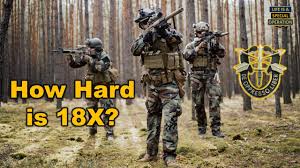 how hard is the 18x special forces