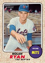 Check spelling or type a new query. Topps On Twitter 1968 Topps Featured Nolan Ryan S Rookie Card This Year We Feature His Career Highlights Exclusive To Hobby Boxes
