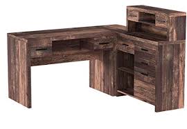 Get great deals on reclaimed wood desks. Monarch Specialties Computer Desk L Shaped Left Or Right Set Up Corner Desk With Hutch 60 L Brown Reclaimed Wood Storepaperoomates Shop Cheapest Online Global Marketplace