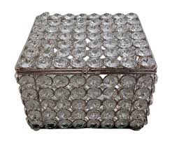 decorative crystal jewelry box size