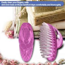 nail brush for cleaning stiff bristles