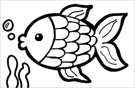 Bộ sưu tập tranh tô màu con cá đẹp - Tranh Tô Màu cho bé