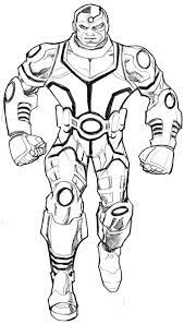 Having and showing cyborg coloring pages to print might be a fun activity to do among the unique look and sleek style of the justice league action. Cyborg Coloring Pages Kidsuki