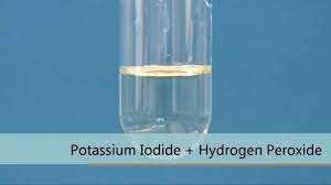 potium iodide hydrogen peroxide
