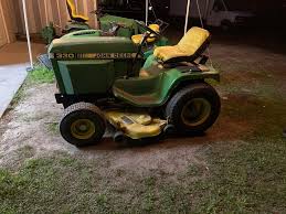 john deere 330 garden tractor weekend