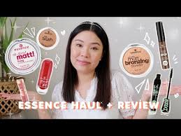 essence cosmetics haul review you