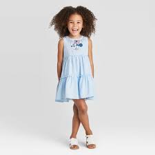 Toddler Girls Disney Minnie Mouse Tiered Organza Dress Light Blue Target