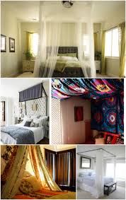 The pillars of your diy canopy should have ledges that you can use to fasten your canvas to. Sleep In Absolute Luxury With These 23 Gorgeous Diy Bed Canopy Projects Diy Crafts