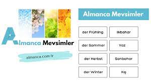 Almanca Mevsimler – Die Jahreszeiten - YouTube