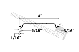 clopay garage door weather seal