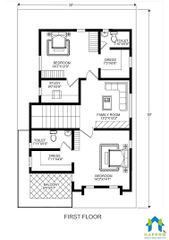 30x50 House Plan Design 3 Bhk Plan
