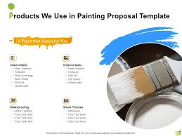 S We Use In Painting Proposal