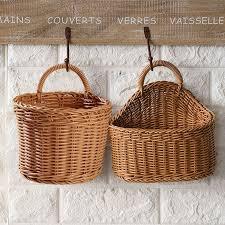 Kitchen Storage Basket With Handle