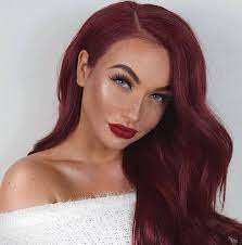 Burgundy plum hair color is a shade that has dark red undertones in it and is ideal for those of light to medium cool skin tone. This Dark Reddish Brown Shade Is As Sultry As They Come Hair Color Burgundy Red Hair Color Burgundy Hair