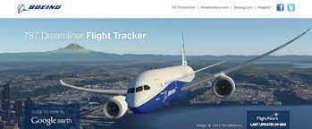 boeing 787 dreamliner flight tracker