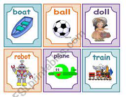 toys flashcards esl worksheet by