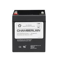 chamberlain garage door opener battery